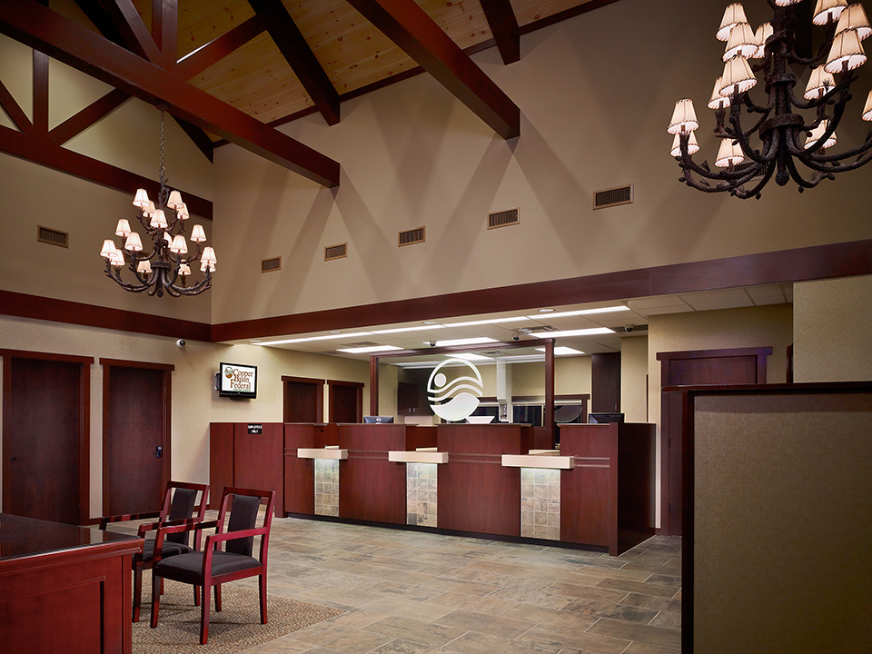 Copper Basin FCU interior